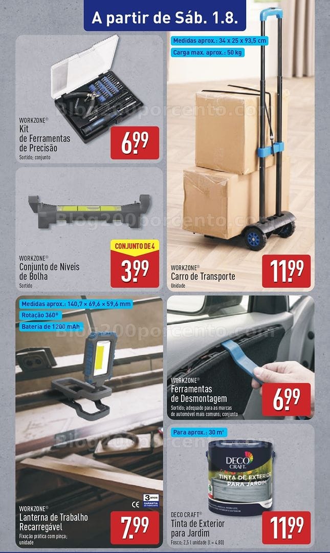 Antevisão Folheto ALDI Promoções de 27 julho a 2 agosto